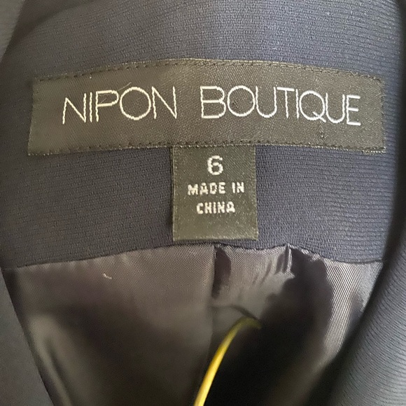 Blue jacket and skirt suit set - like new! - Picture 3 of 3